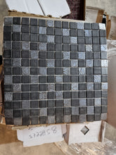 Load image into Gallery viewer, Upsala Black Mosaic 31.1x31.1
